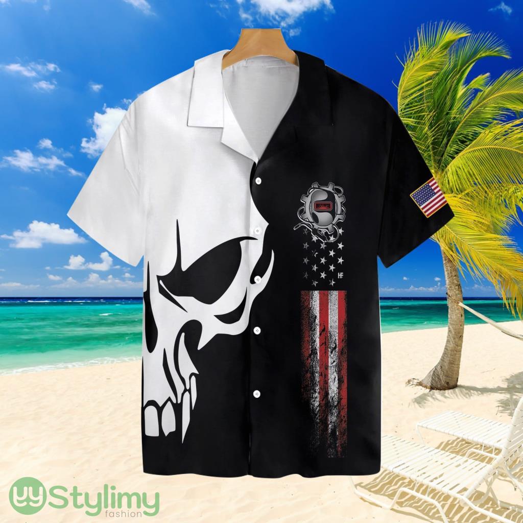 Welder Proud Skull 1 Tropical Aloha Gift For Men And Women 2 Welder Proud Skull 1 Tropical Aloha Gift For Men And Women Product Photo 1