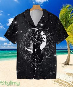 Wicca Black Cat Tropical Aloha Gift For Men And Women Product Photo 1