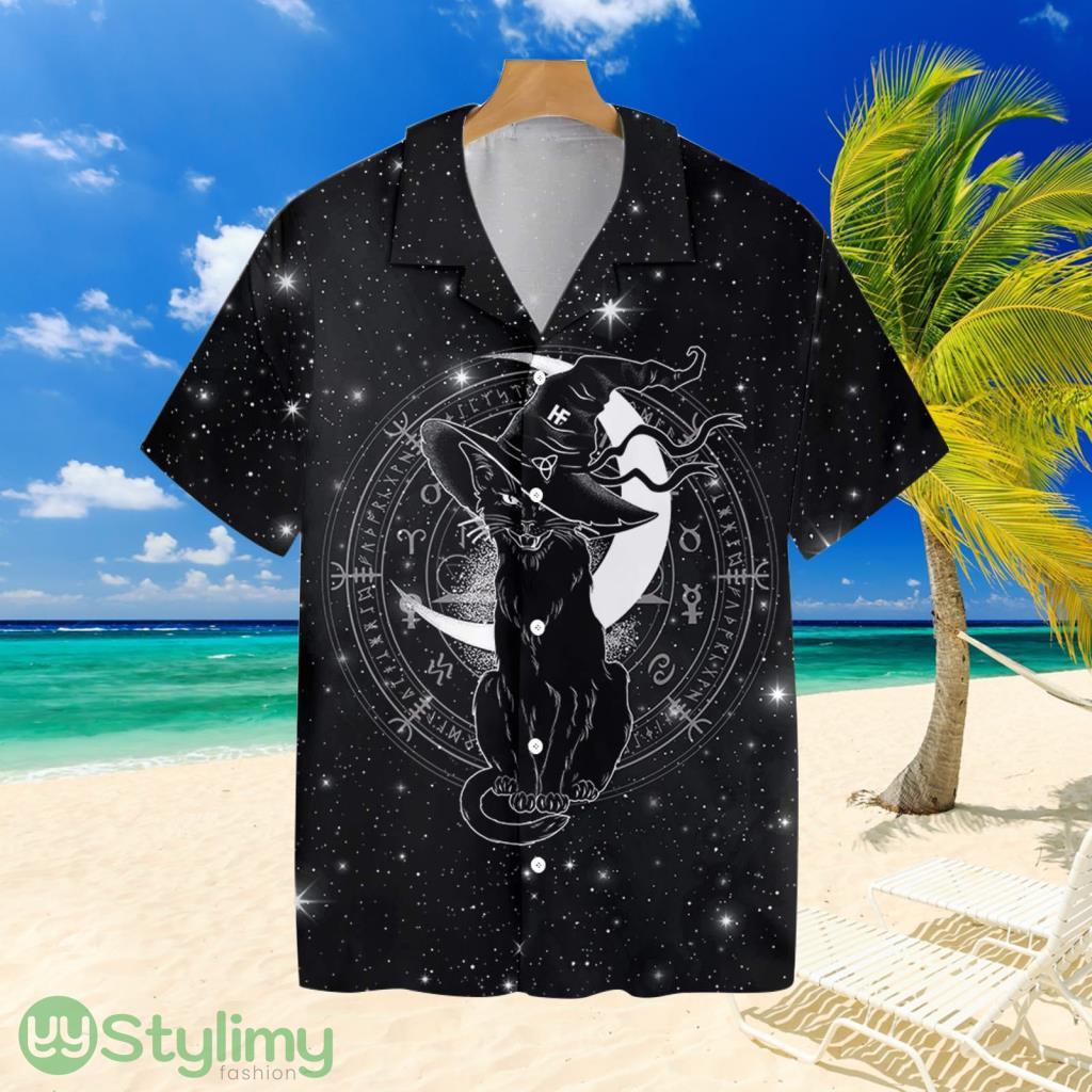 Wicca Black Cat Tropical Aloha Gift For Men And Women 2 Wicca Black Cat Tropical Aloha Gift For Men And Women Product Photo 1