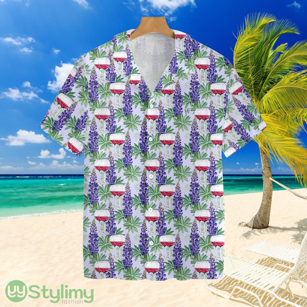 Wine Floral Tree Tropical Aloha Gift For Men And Women 2 Wine Floral Tree Tropical Aloha Gift For Men And Women Product Photo 1