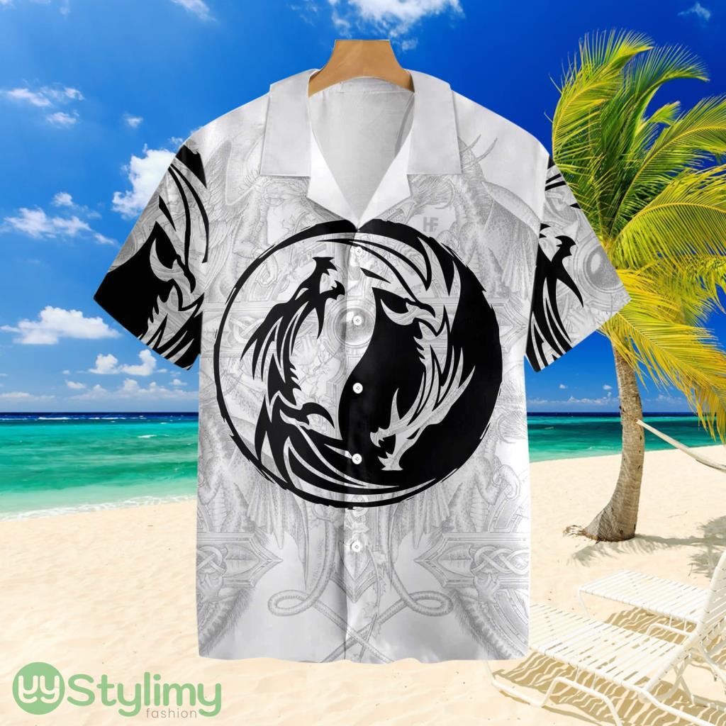 Yin Yang Dragon Tropical Aloha Gift For Men And Women 2 Yin Yang Dragon Tropical Aloha Gift For Men And Women Product Photo 1