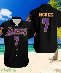 7 Javale Mcgee Lakers Style Hawaiian Shirt Product Photo 1
