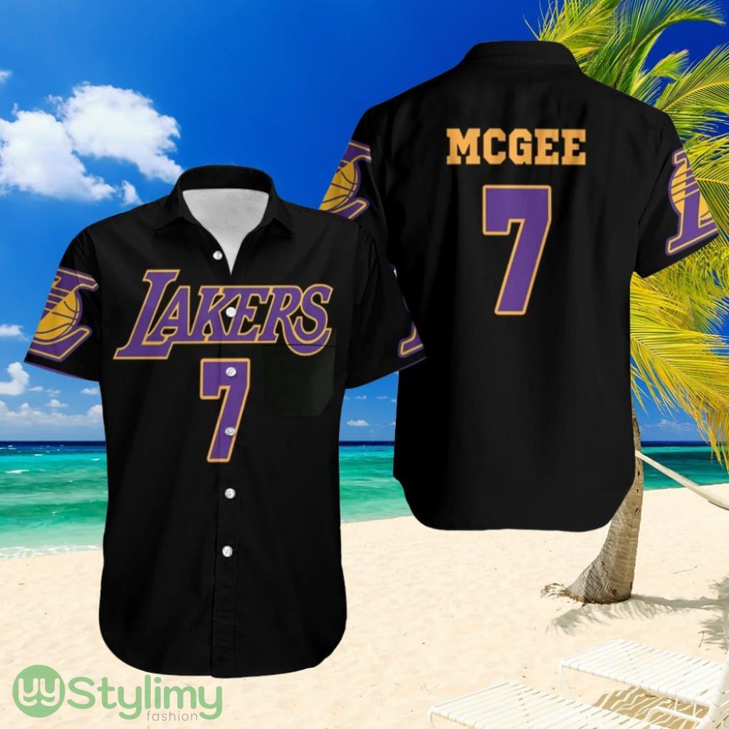 7 Javale Mcgee Lakers Style Hawaiian Shirt 2 7 Javale Mcgee Lakers Style Hawaiian Shirt Product Photo 1
