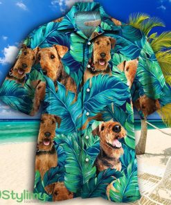 Airedale Terrier Dog Lovers Gift Tropical Hawaiian Shirt Product Photo 1