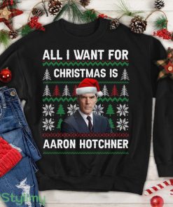 All I Want For Christmas Is Aaron Hotchner Movie Quotes T-shirt Product Photo 1