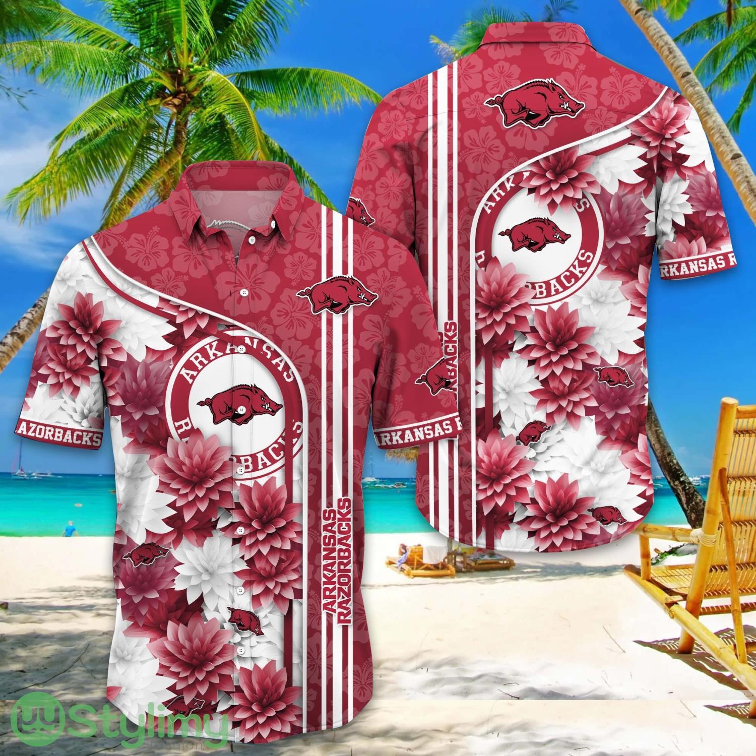 Arkansas Razorbacks Hawaiian Shirt Beach Gift For Men And Women 2 Arkansas Razorbacks Hawaiian Shirt Beach Gift For Men And Women Product Photo 1
