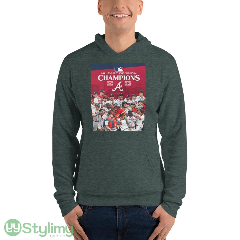 Atlanta Braves Are 2023 NL East Champions For The A T Shirt 7 Atlanta Braves Are 2023 NL East Champions For The A T Shirt - Unisex Fleece Pullover Hoodie-1