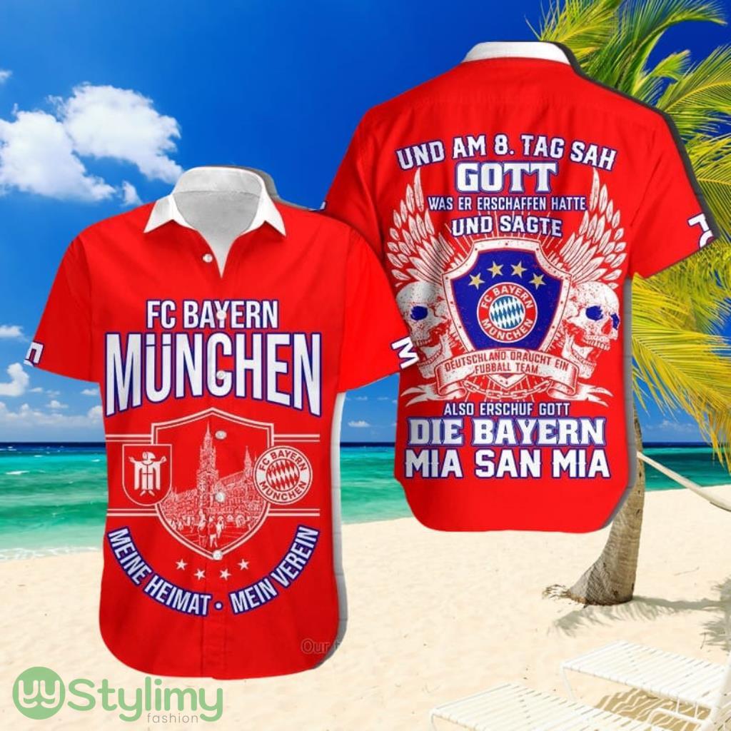 Bayern Munich Red Mia San Mia Hawaiian Shirt Men And Women Aloha Shirt 2 Bayern Munich Red Mia San Mia Hawaiian Shirt Men And Women Aloha Shirt Product Photo 1