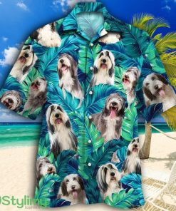 Bearded Collie Dog Lovers Tropical Hawaiian Shirt Product Photo 1