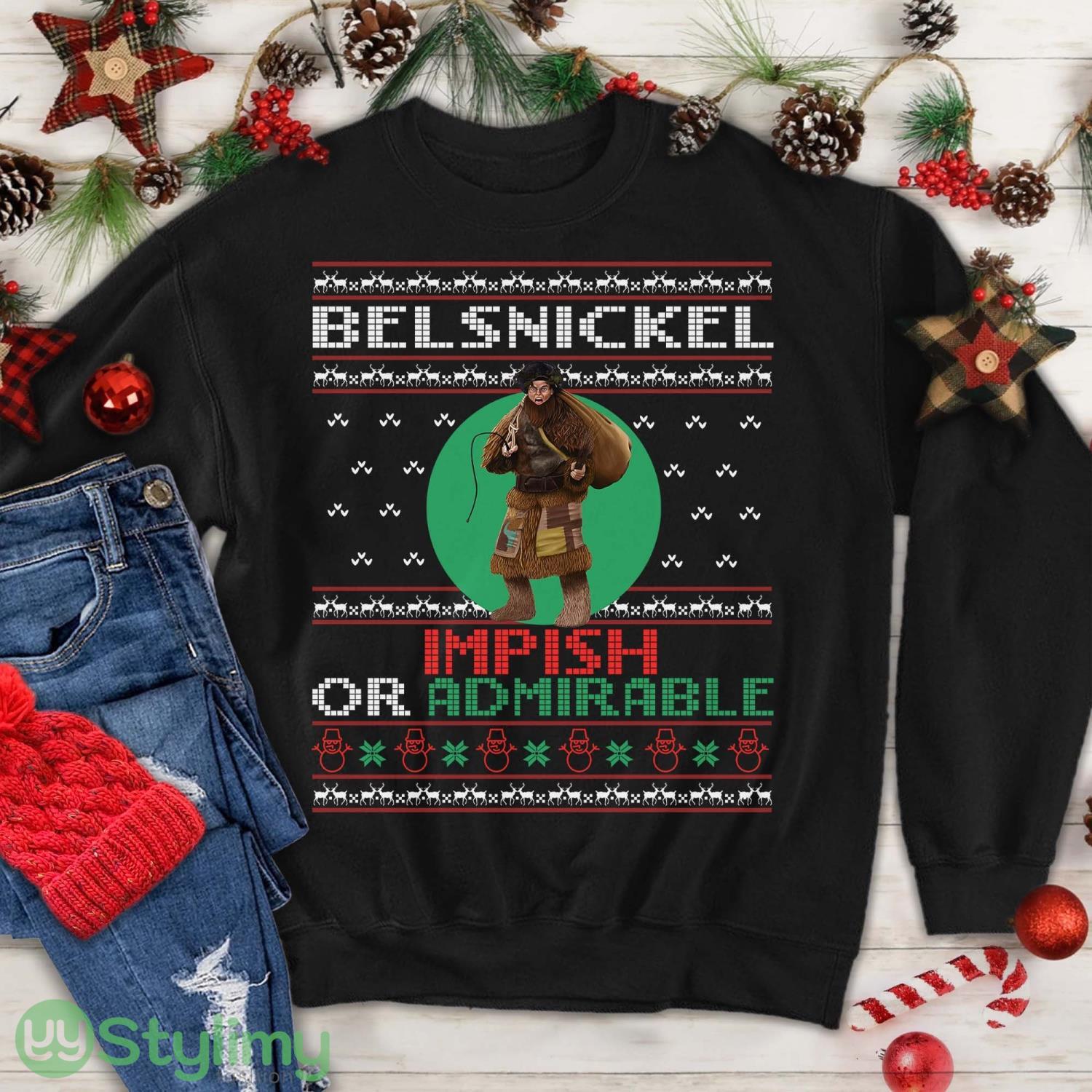 Belsnickel Impish Or Admirable Shirt, Dwight Schrute Office Sweatshirt 3 Belsnickel Impish Or Admirable Shirt, Dwight Schrute Office Sweatshirt Product Photo 1