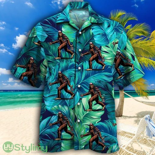 Bigfoot Sasquatch Lovers Gift Tropical Hawaiian Shirt Product Photo 1