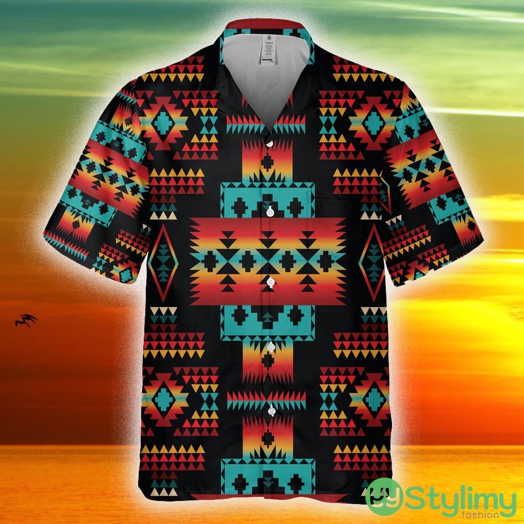 Black Native Tribes Pattern Native American Hawaiian Shirt Gift For Men And Women 2 Black Native Tribes Pattern Native American Hawaiian Shirt Gift For Men And Women - Black Native Tribes Pattern Native American Hawaiian Shirt Gift For Men And Women