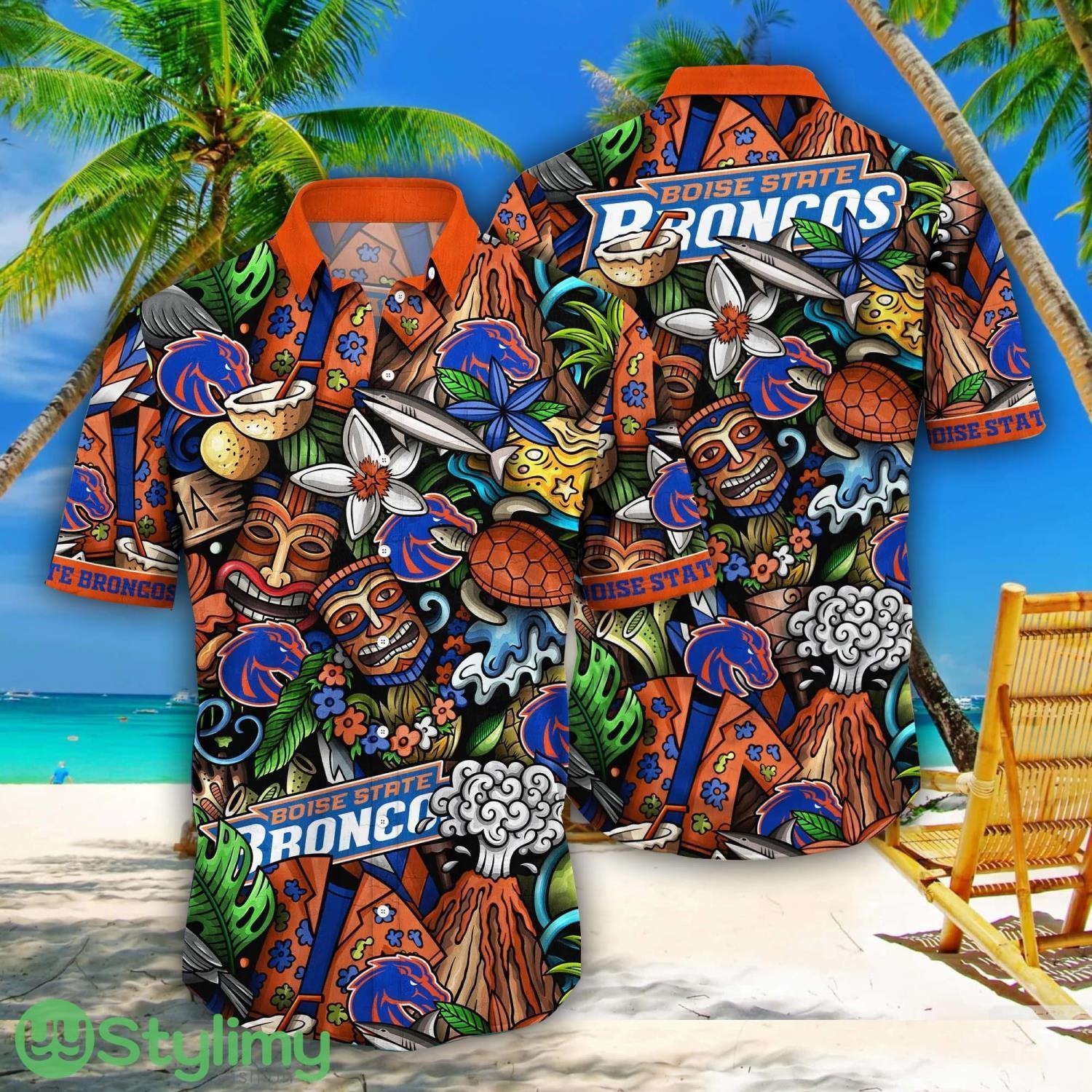 Boise State Broncos NCAA1 Flower Aloha Summer Hawaii Shirts 1 Boise State Broncos NCAA1 Flower Aloha Summer Hawaii Shirts Product Photo 1