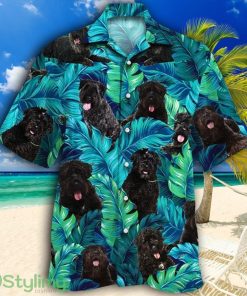Bouvier des Flandres Dog Lovers Tropical Hawaiian Shirt Product Photo 1