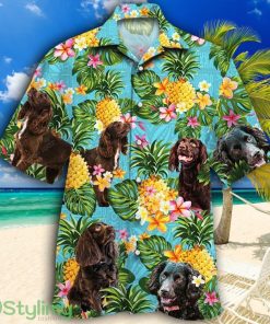 Boykin Spaniel Dog Lovers Pineapple Tropical Hawaiian Shirt Product Photo 1