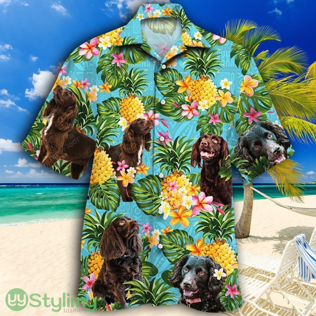 Boykin Spaniel Dog Lovers Pineapple Tropical Hawaiian Shirt 2 Boykin Spaniel Dog Lovers Pineapple Tropical Hawaiian Shirt Product Photo 1