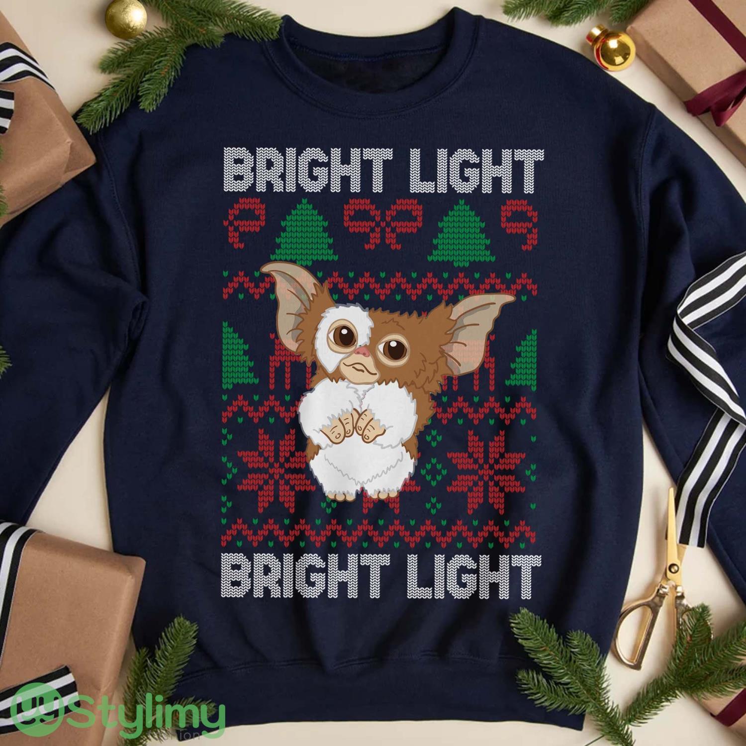 Bright Light Christmas Shirt, Gizmo Christmas Sweatshirt 3 Bright Light Christmas Shirt, Gizmo Christmas Sweatshirt Product Photo 1