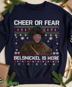 Cheer Or Fear Belsnickel Is Here Shirt, Dwight Schrute Sweatshirt Product Photo 1