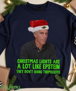 Christmas Lights Are A Lot Like Epstein Movie Quotes T-shirt Product Photo 1