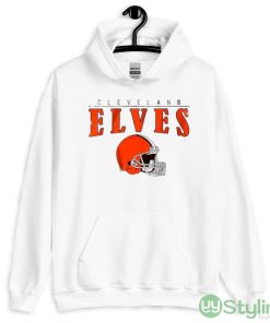 Cleveland Elves helmet shirt - 18500 Unisex Heavy Blend Hooded Sweatshirt-1