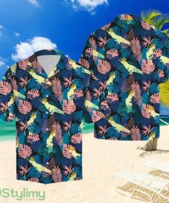 Cockatoo Parrot Palm Leaves Hawaiian Shirt Summer Gift For Men And Women Product Photo 1
