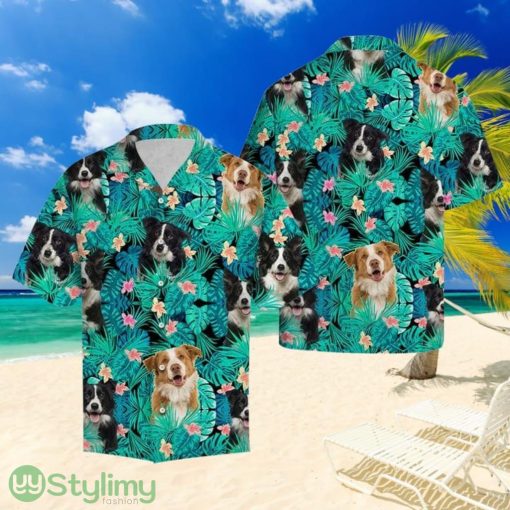 Collie Tropical Hawaiian Shirt Summer Gift For Men And Women Product Photo 1
