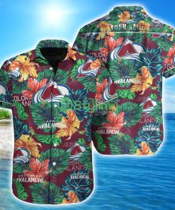 Colorado Avalanche NHL Custom Name Hawaiian shirt Aloha Summer Gift Product Photo 1