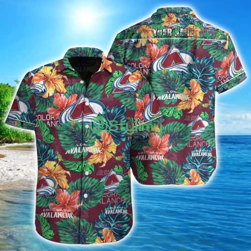 Colorado Avalanche NHL Custom Name Hawaiian shirt Aloha Summer Gift