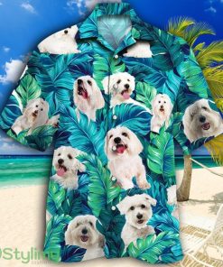 Coton de Tulear Dog Lovers Tropical Hawaiian Shirt Product Photo 1