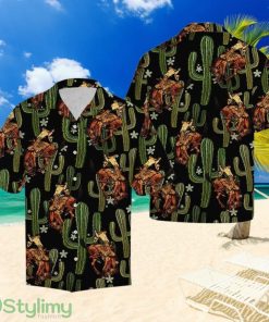 Cowboy Cactus Hawaiian Shirt Summer Gift For Men And Women Product Photo 1