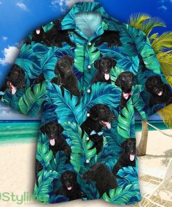 Curly Coated Retriever Dog Lovers Tropical Hawaiian Shirt Product Photo 1