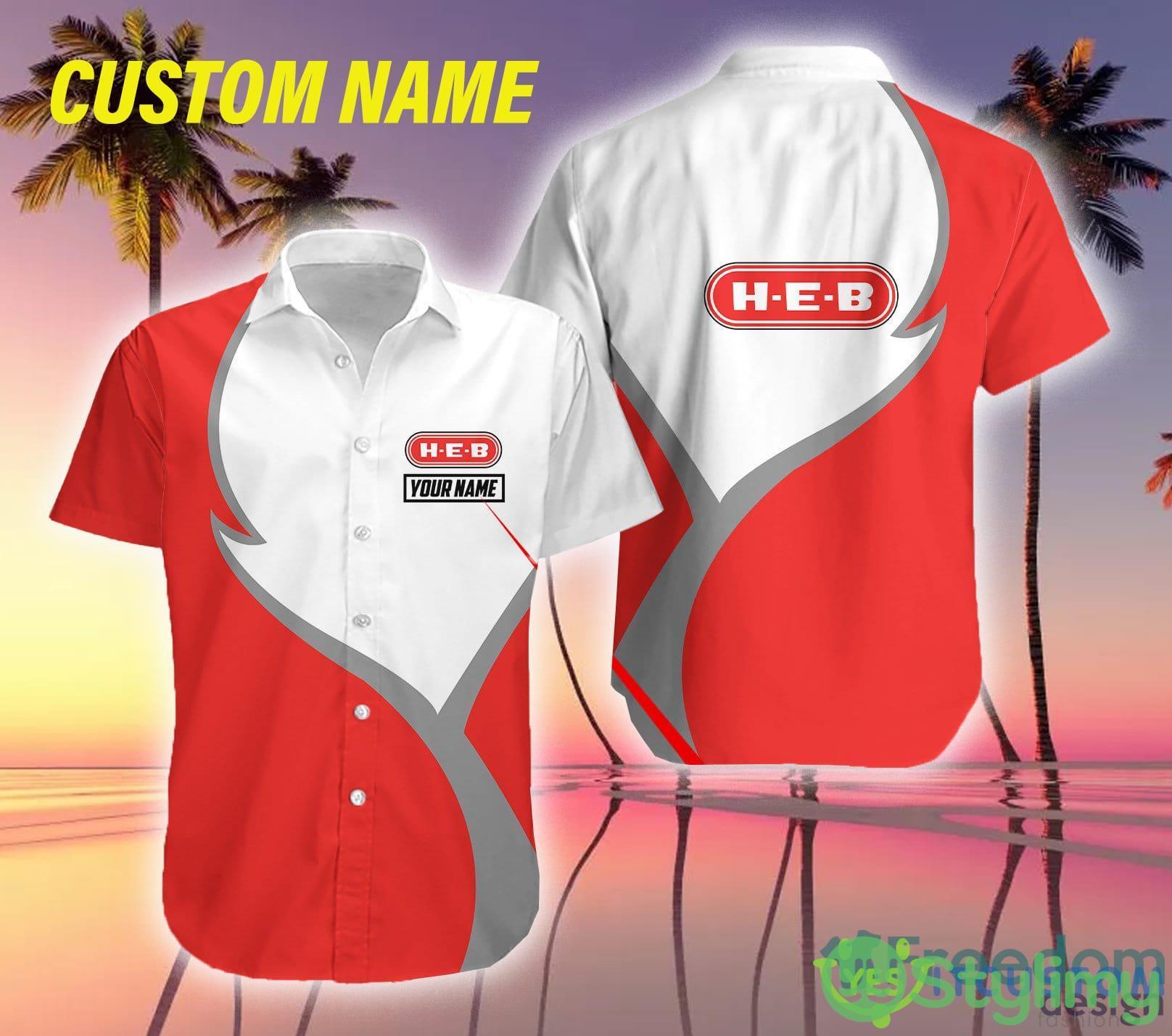 Custom Name h-e-b Brand New Retro Style Hawaiian Shirt Gift 2 Custom Name h-e-b Brand New Retro Style Hawaiian Shirt Gift - Custom Name h-e-b Brand New Retro Style Hawaiian Shirt Gift