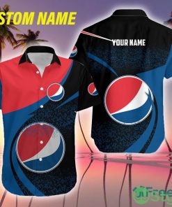 Custom Name pepsi Brand Ocean 3D Hawaiian Shirt For Summer - Custom Name pepsi Brand Ocean 3D Hawaiian Shirt For Summer