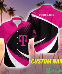 Custom Name t-mobile Brand Aloha Premium Hawaiian Shirt AOP Gift Fans - Custom Name t-mobile Brand Aloha Premium Hawaiian Shirt AOP Gift Fans