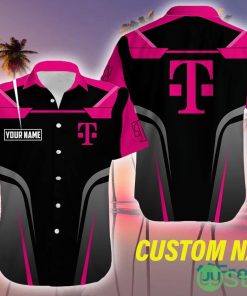 Custom Name t-mobile Logo High-Quality 3D Hawaiian Shirt Gift For Men Women - Custom Name t-mobile Logo High-Quality 3D Hawaiian Shirt Gift For Men Women