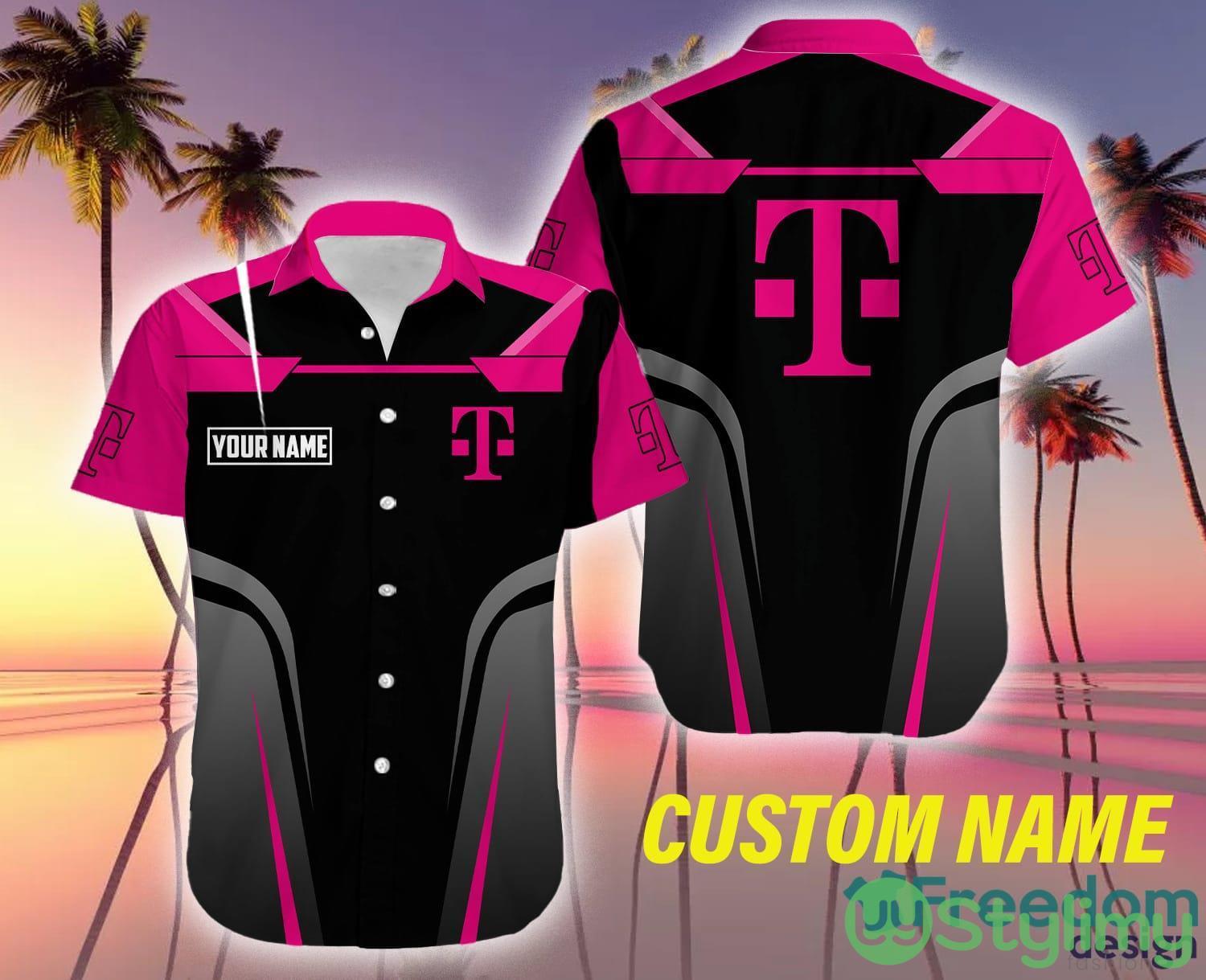 Custom Name t-mobile Logo High-Quality 3D Hawaiian Shirt Gift For Men Women 2 Custom Name t-mobile Logo High-Quality 3D Hawaiian Shirt Gift For Men Women - Custom Name t-mobile Logo High-Quality 3D Hawaiian Shirt Gift For Men Women