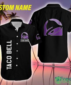 Custom Name taco bell Brand Aloha Classic Hawaiian Shirt AOP Gift Fans - Custom Name taco bell Brand Aloha Classic Hawaiian Shirt AOP Gift Fans