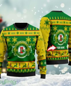 Customized Name Di-xie Brewing Co Ugly Christmas Sweater Cute Christmas Gift For Family Product Photo 1