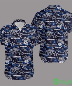 Dallas Cowboys NFL Retro Hawaiian Shirt Gift For Men And Women - Dallas Cowboys NFL Retro Hawaiian Shirt Gift For Men And Women
