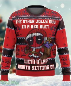 Deadpool Movie Ugly Christmas Sweater Cute Christmas Gift For Family Marvel Movie Lover Gift Product Photo 1