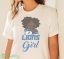 Detroit Lions Girl NFL T Shirt - White Ladies Tank Top