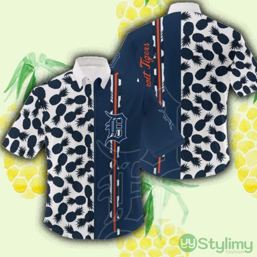Detroit Tigers Pineapple MLB Hawaiian Shirt For Men And Women Gift For Fans