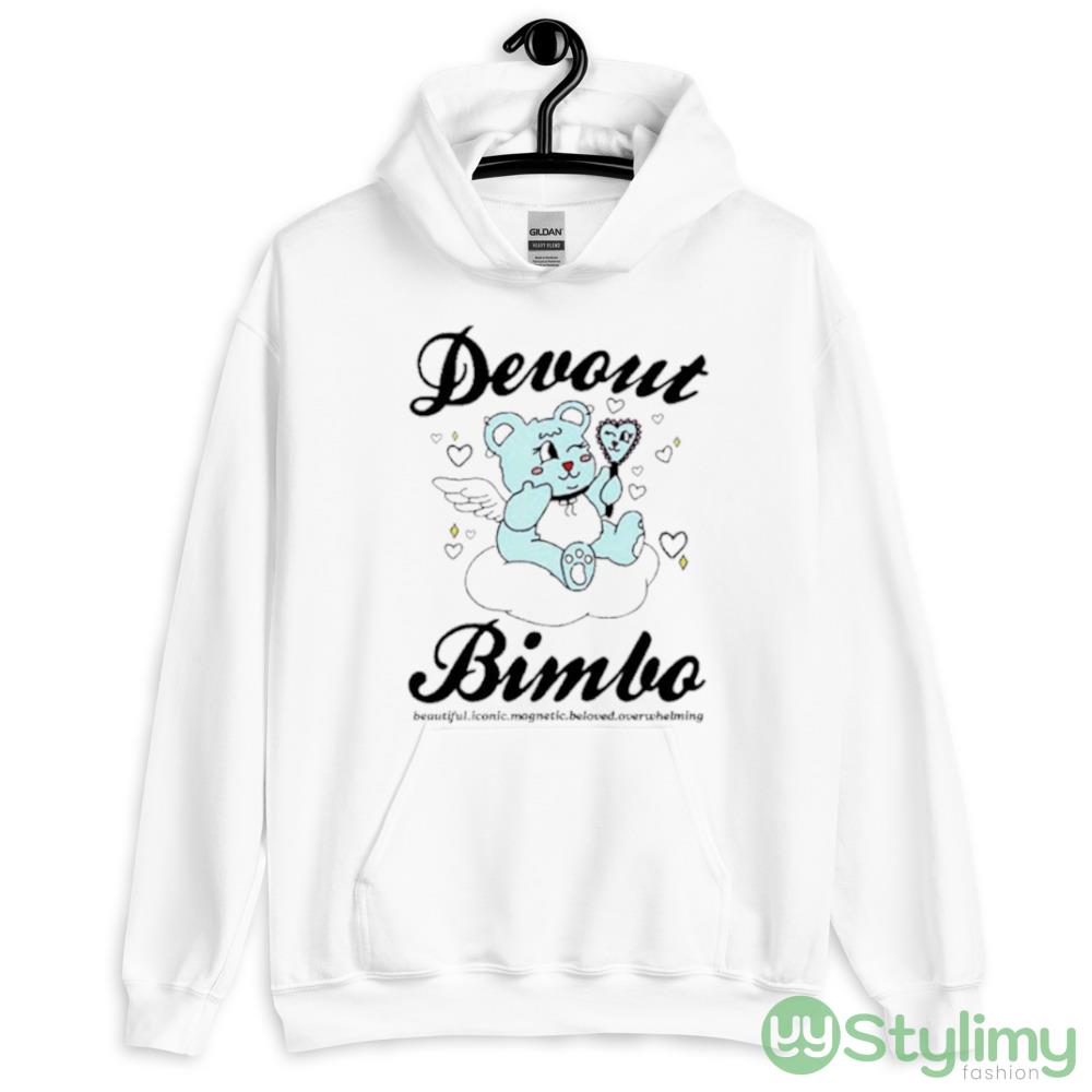 Devout bimbo shirt 7 Devout bimbo shirt - 18500 Unisex Heavy Blend Hooded Sweatshirt-1