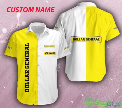 dollar general Personalized Name Seashell Logo AOP Hawaiian Beach Shirt For Summer