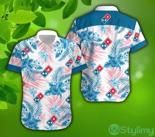 domino’s pizza Logo Best 3D Hawaiian Shirt Tropical Aloha For Mens