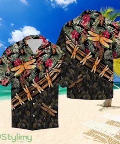 Dragonfly Floral Hawaiian Shirt Summer Gift For Men And Women Product Photo 1