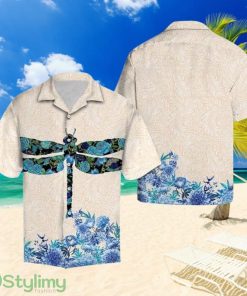 Dragonfly Flower Hawaiian Shirt Summer Gift For Men And Women Product Photo 1