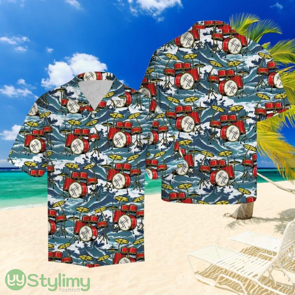 Drums For Summer Hawaiian Shirt Summer Gift For Men And Women 2 Drums For Summer Hawaiian Shirt Summer Gift For Men And Women Product Photo 1