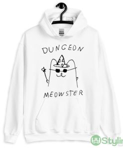 Dungeon meowster T shirt - 18500 Unisex Heavy Blend Hooded Sweatshirt-1
