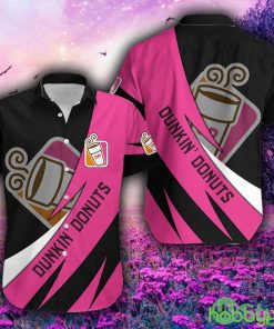 Dunkin’ Donuts Logo Print 3D Hawaiian Shirt Gift For Men Women - Dunkin’ Donuts Logo Print 3D Hawaiian Shirt Gift For Men Women